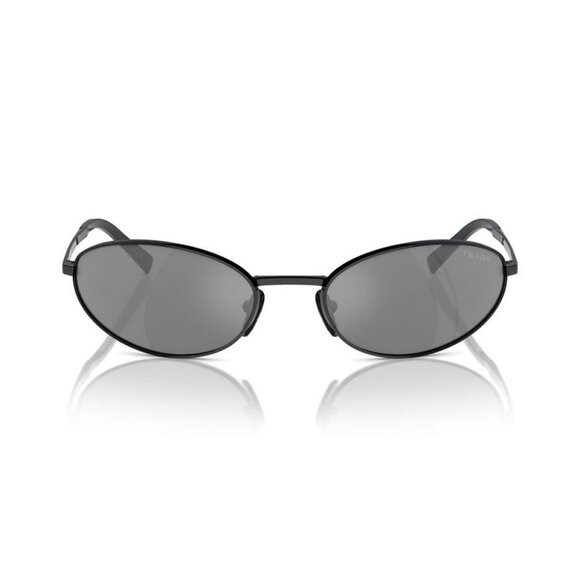 NEW PRADA SUNGLASSES PRA59S 1AB60G WOMEN BLACK SPR A59 EYEWEAR PRA 59S 1AB60G - Picture 1 of 3